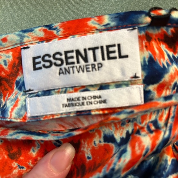 Essentiel Antwerp
Women's tie dye ruched tie Maxi Skirt - Picture 7 of 11